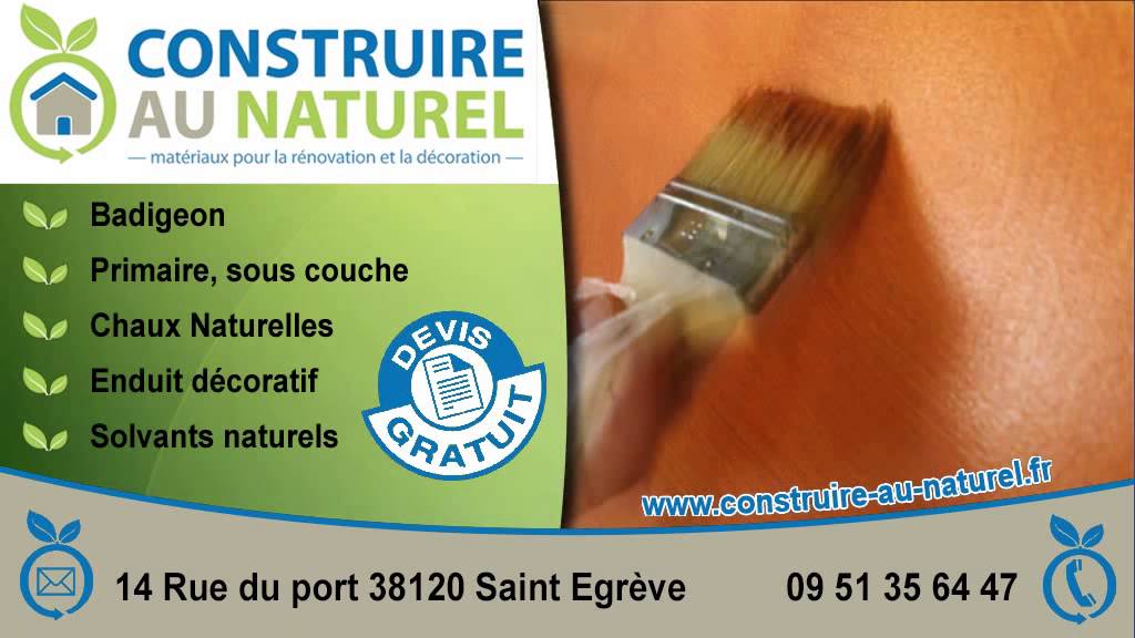 CONSTRUIRE AU NATUREL